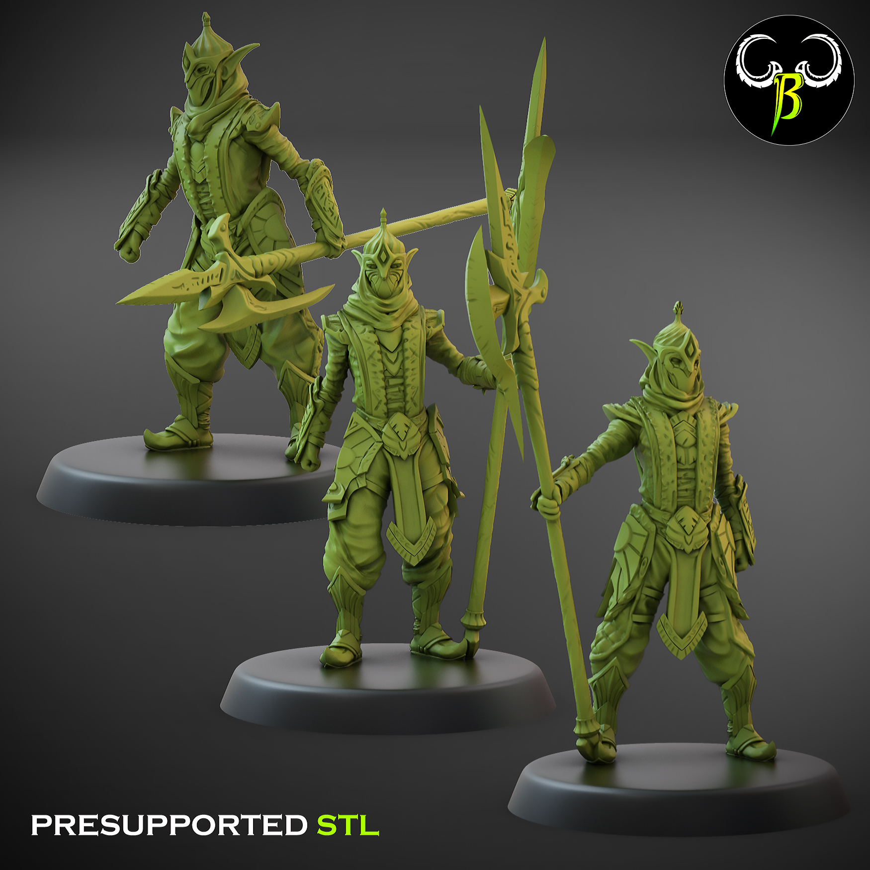 Dune guards Hallberd Set C
